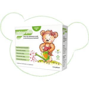 REHISOL PLUS® Saruri De Rehidratare Orala Cu Saccharomyces Boulardii